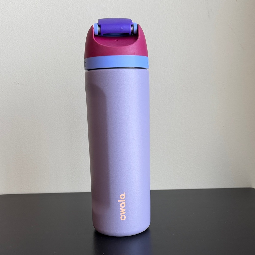 Owala Purple and Pink Water Bottle 24oz - Picture 9 of 9